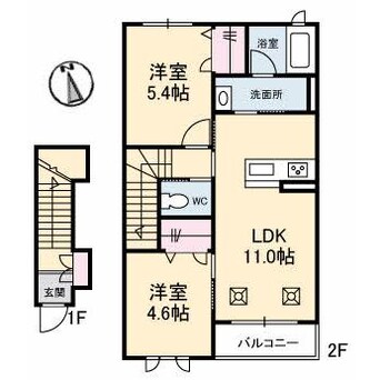 間取図 アトリエール