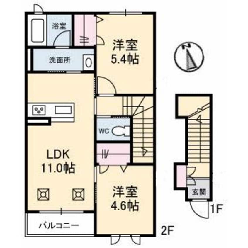 間取図 アトリエール