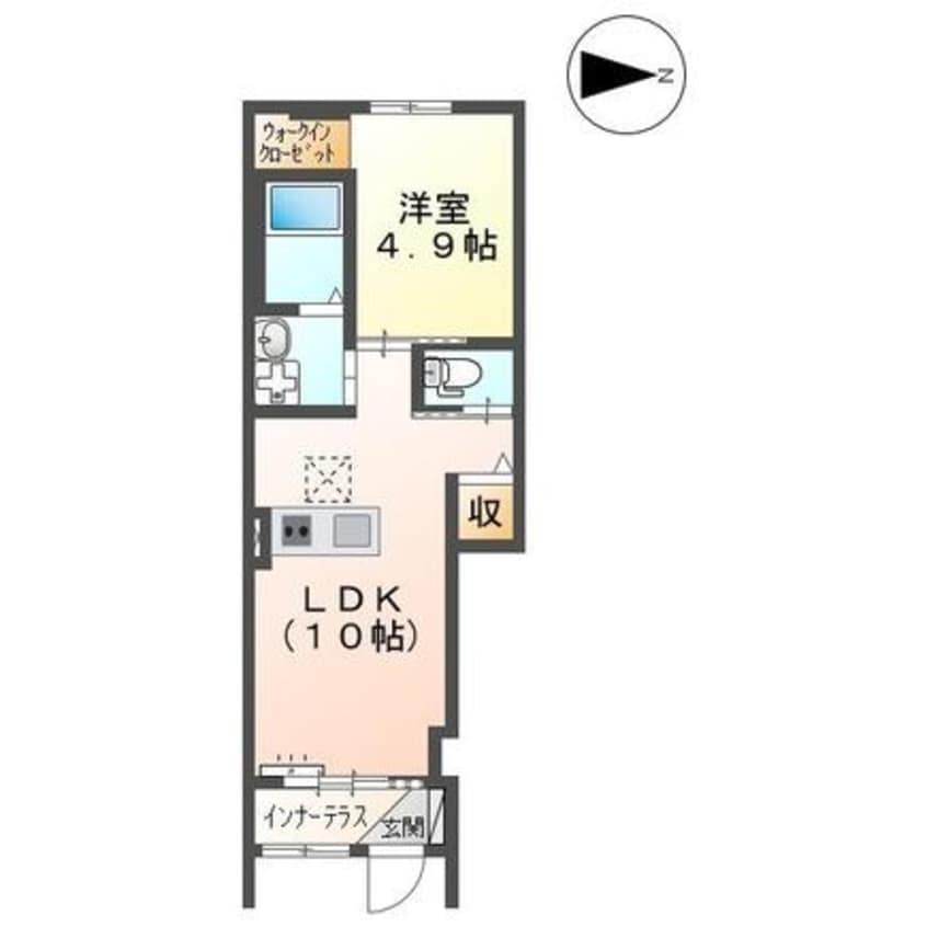 間取図 グランチェスタ出雲