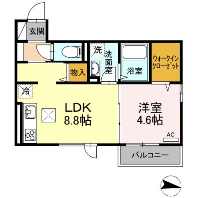 間取図 ヴァイデⅡ