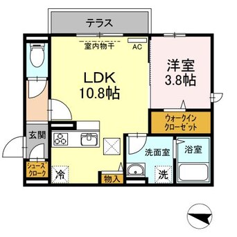 間取図 グランドゥ　フォレット