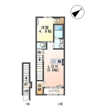 間取図 コントレール　Ｂ棟
