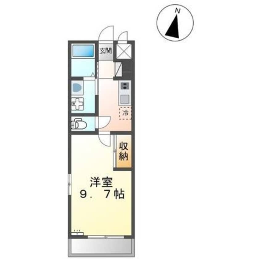 間取図 ラヴィアンローズ