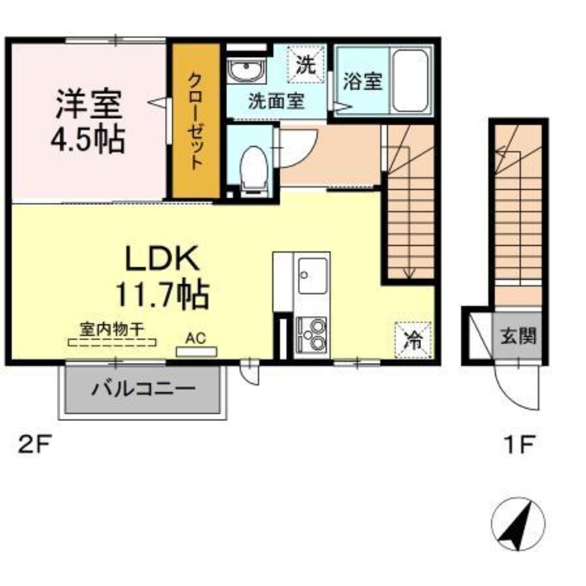 間取図 グランドゥ ププル