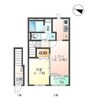 ライプニッツ・クレスト出雲 1LDKの間取り