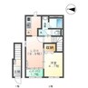 ライプニッツ・クレスト出雲 1LDKの間取り