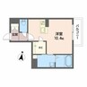 （仮）シャーメゾン今市 1Rの間取り