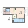 （仮）シャーメゾン今市 1Rの間取り