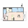 （仮）シャーメゾン今市 1Rの間取り