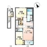 カント 2LDKの間取り
