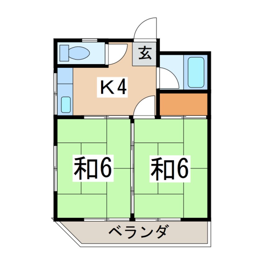 間取図 シティマンションＭ３