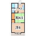 カトルセゾンⅡの間取図