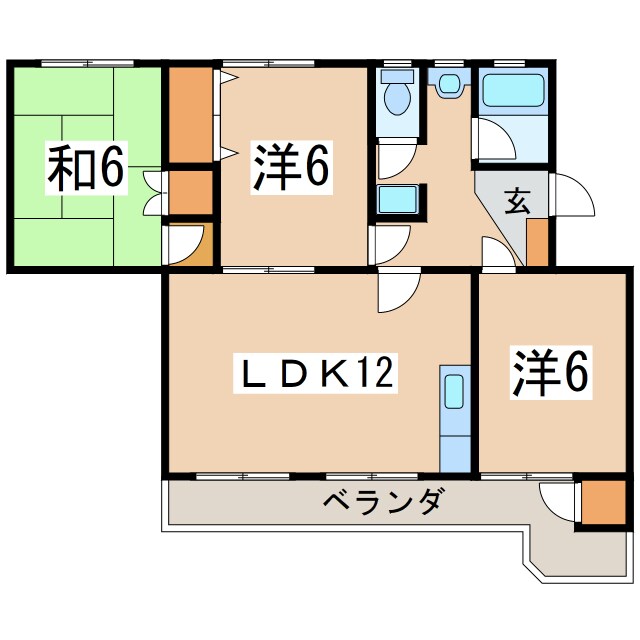 間取り図 グリーンハイム