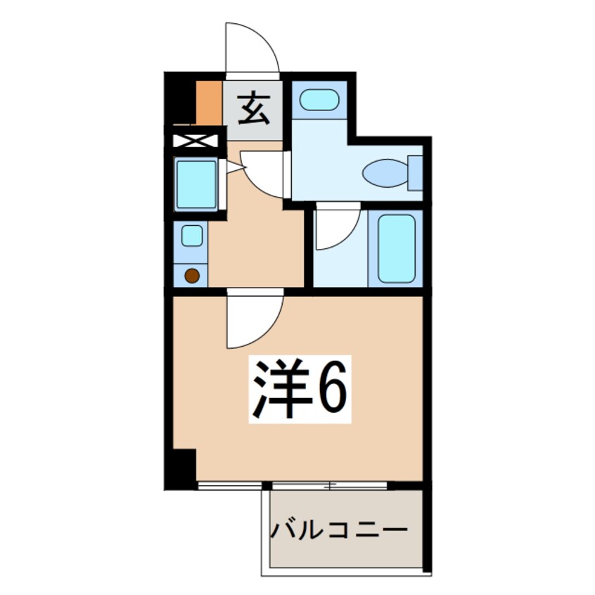 間取図 キャッスルマンション会津若松