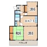 エル・ウィング表町 3DKの間取り