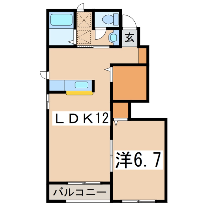間取図 ハイム ヤールツァイト(Heim Jahr-Zeit)