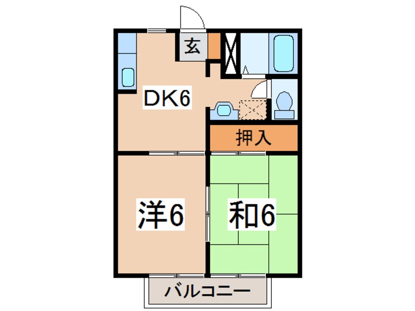 間取図 クレッシェンド