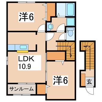 間取図 パーシモン ファーム