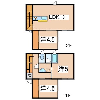 間取図 ウエストサイドヒルズ