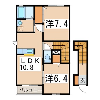 間取図 メイプルハイム