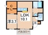 Ｋ′ｓ Ｈｏｍｅ 1LDKの間取り