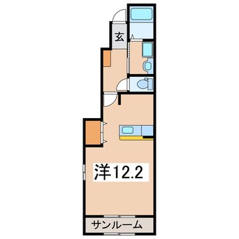 間取図 グリーン・フィールズＷ