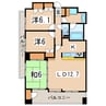 サンデュエル会津中央 3LDKの間取り
