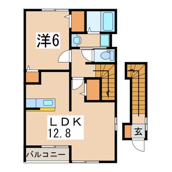 間取図 ヒルサイド