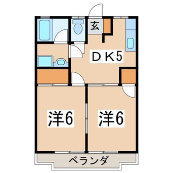 間取図 ミルキーハウスⅠ