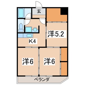 間取図 栄町ファーストマンション