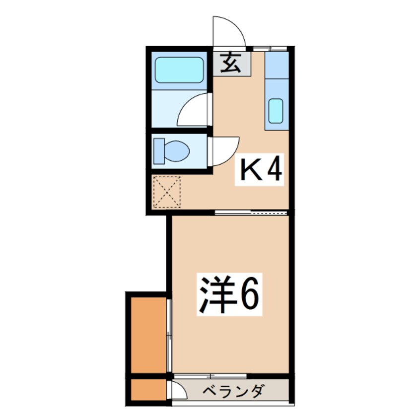 間取図 サニーハイツ