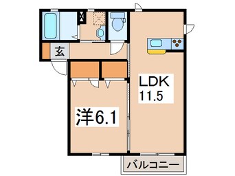 間取図 ハビテーションＴ Ａ