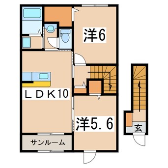 間取図 アタラクシア・Ⅶ