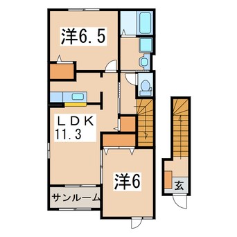 間取図 メゾン・クレール