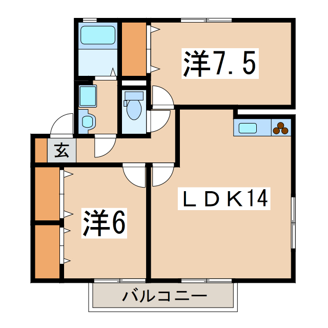 間取り図 フィオーレ