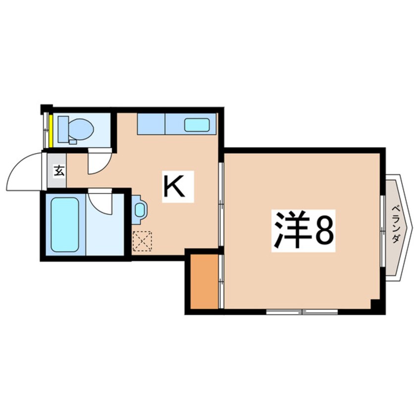 間取図 尾崎ビル