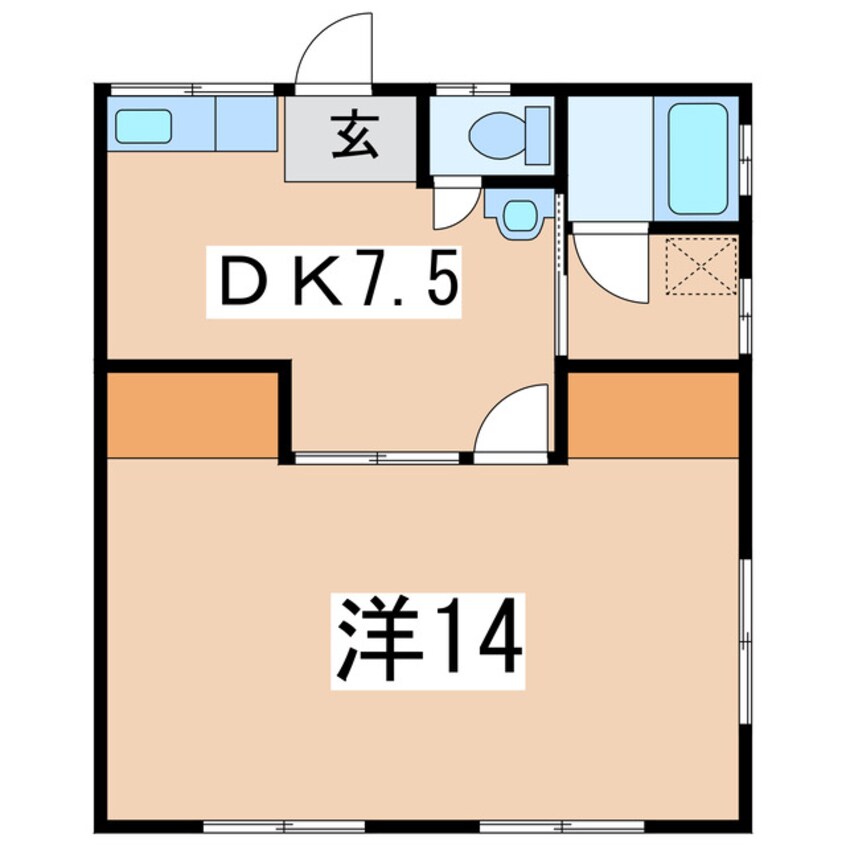 間取図 サンハイド　ケースタイルⅡ