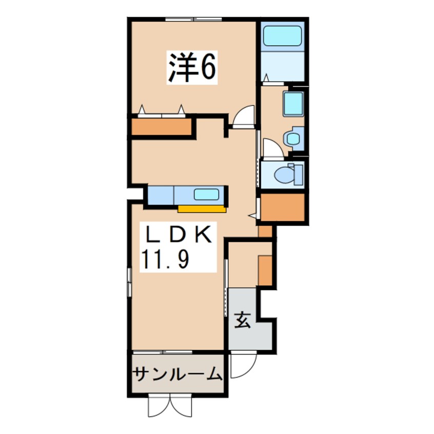 間取図 レジデンス・ノース