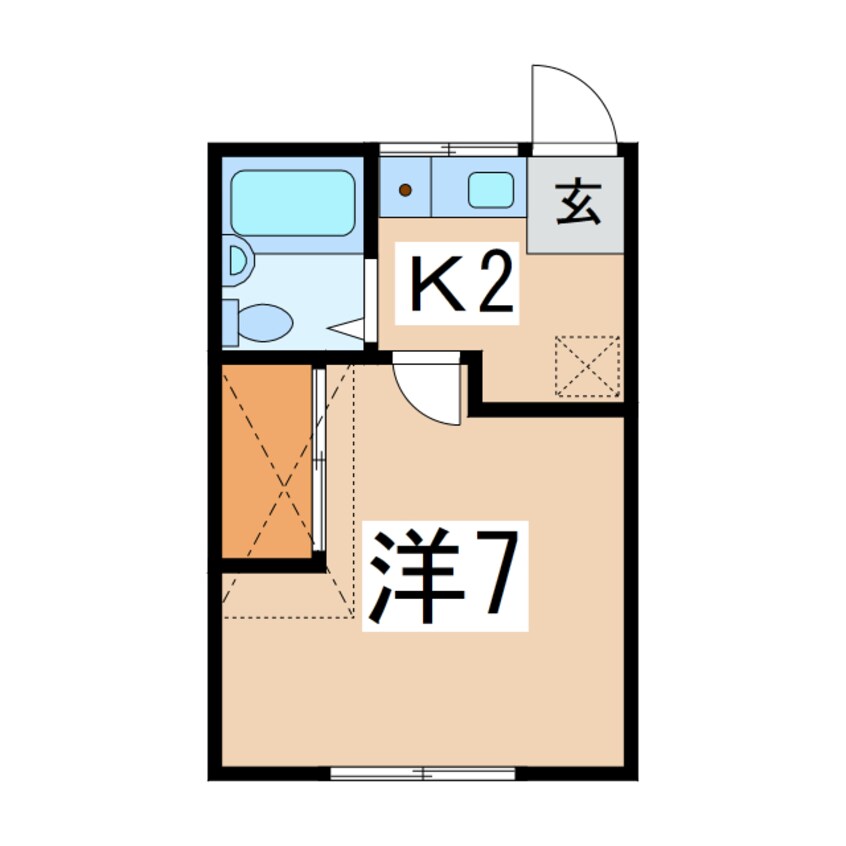 間取図 エステート城北