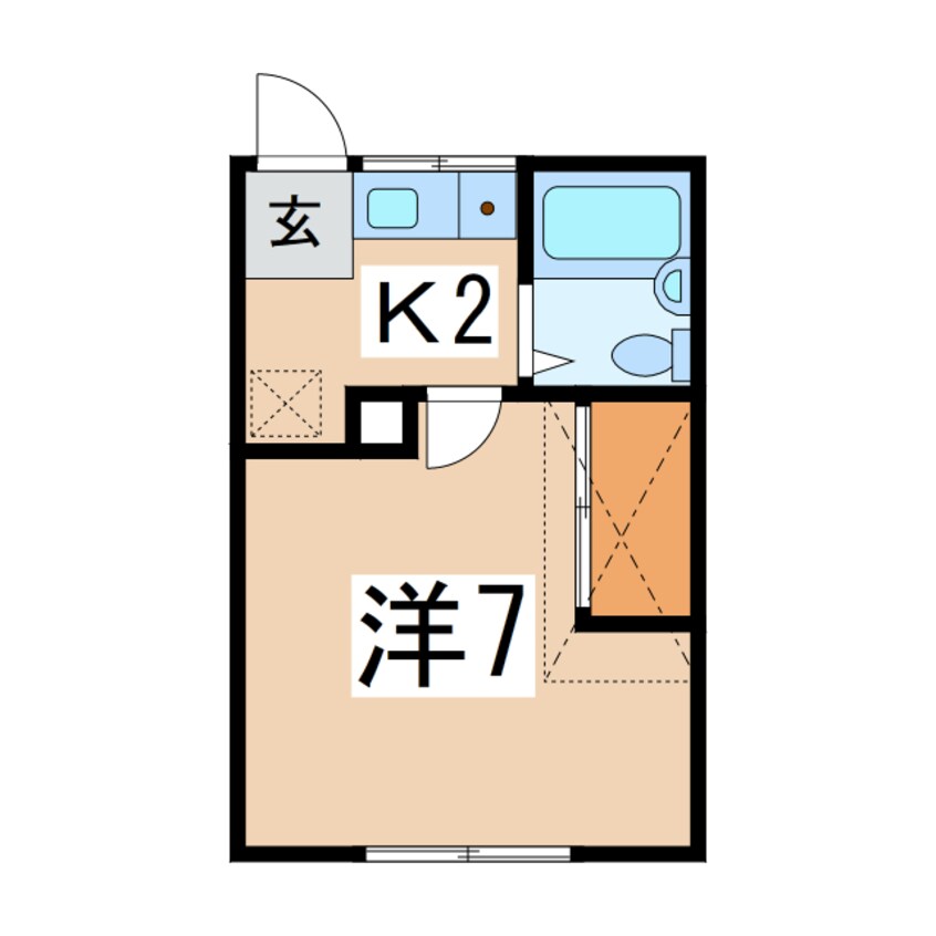 間取図 エステート城北