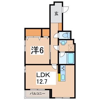 間取図 シャーメゾン上二之町