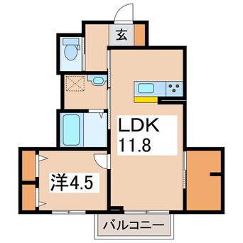 間取図 BRAND NUMBER会津中央