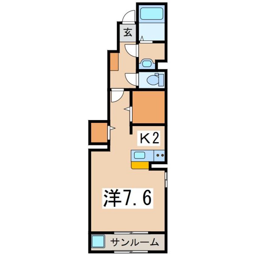 間取図 レジデンス・オヤクエン