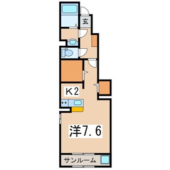 間取図 レジデンス・オヤクエン