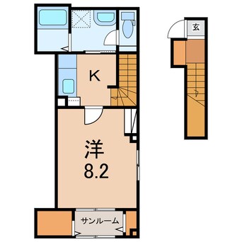 間取図 セントラル・ステーションA