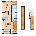 セントラル・ステーションAの間取図