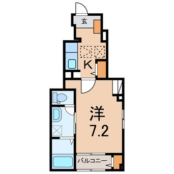 間取図 セントラル・ステーションB