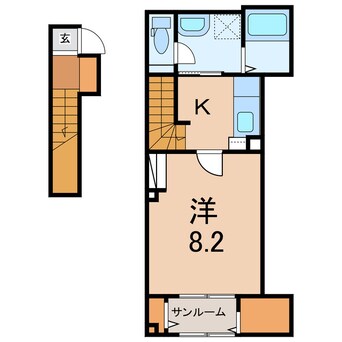 間取図 セントラル・ステーションB