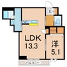 リノフォート白虎 1LDKの間取り