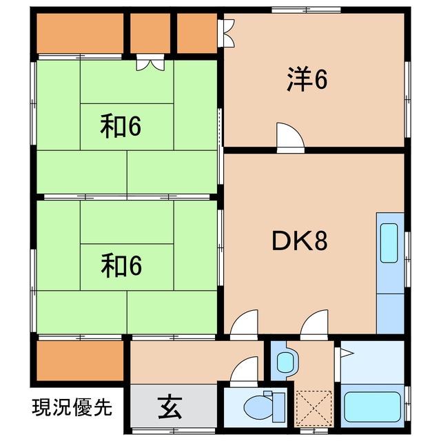 間取り図 石堂町貸家